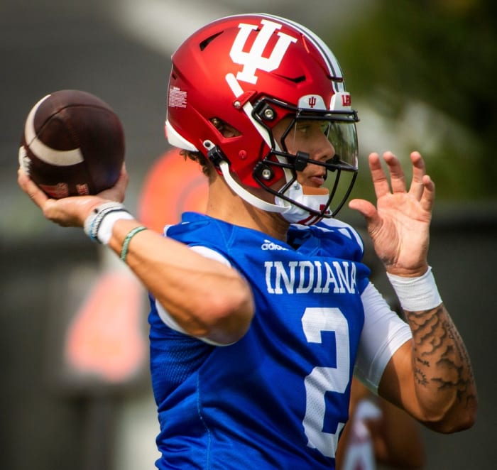 Many Hoosier fans are eagerly anticipating a potential debut for quarterback Tayven Jackson after he transferred to Indiana from Tennessee early in the 2023 offseason.